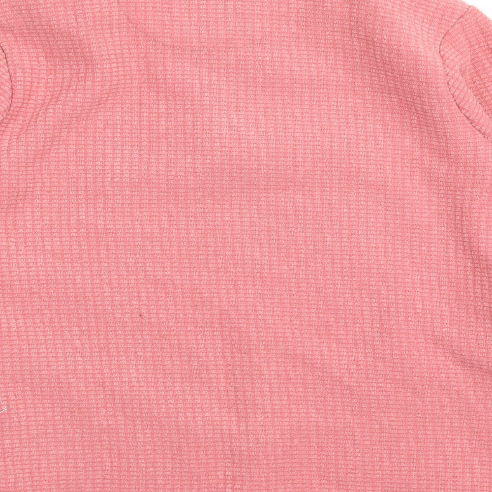 werid fish Womens Pink Pullover Jumper Size 14