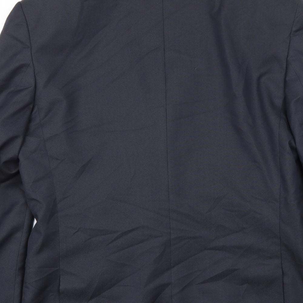 M&S Mens Grey Jacket Blazer Size 36