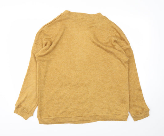 MissLook Womens Beige Pullover Jumper Size M