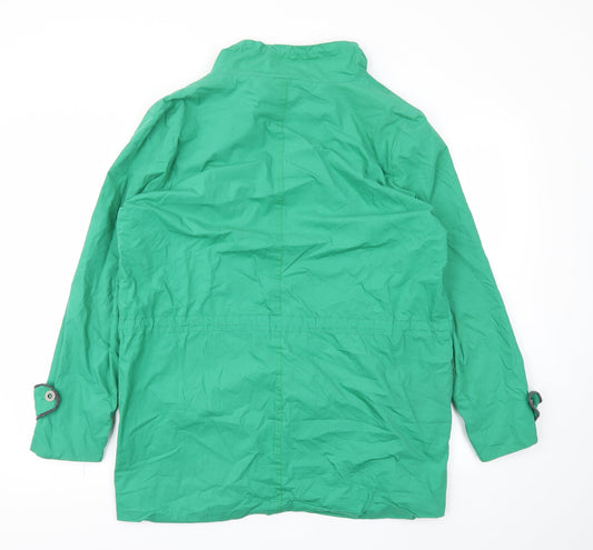 Newport Womens Green Paisley Jacket Coat Size 12