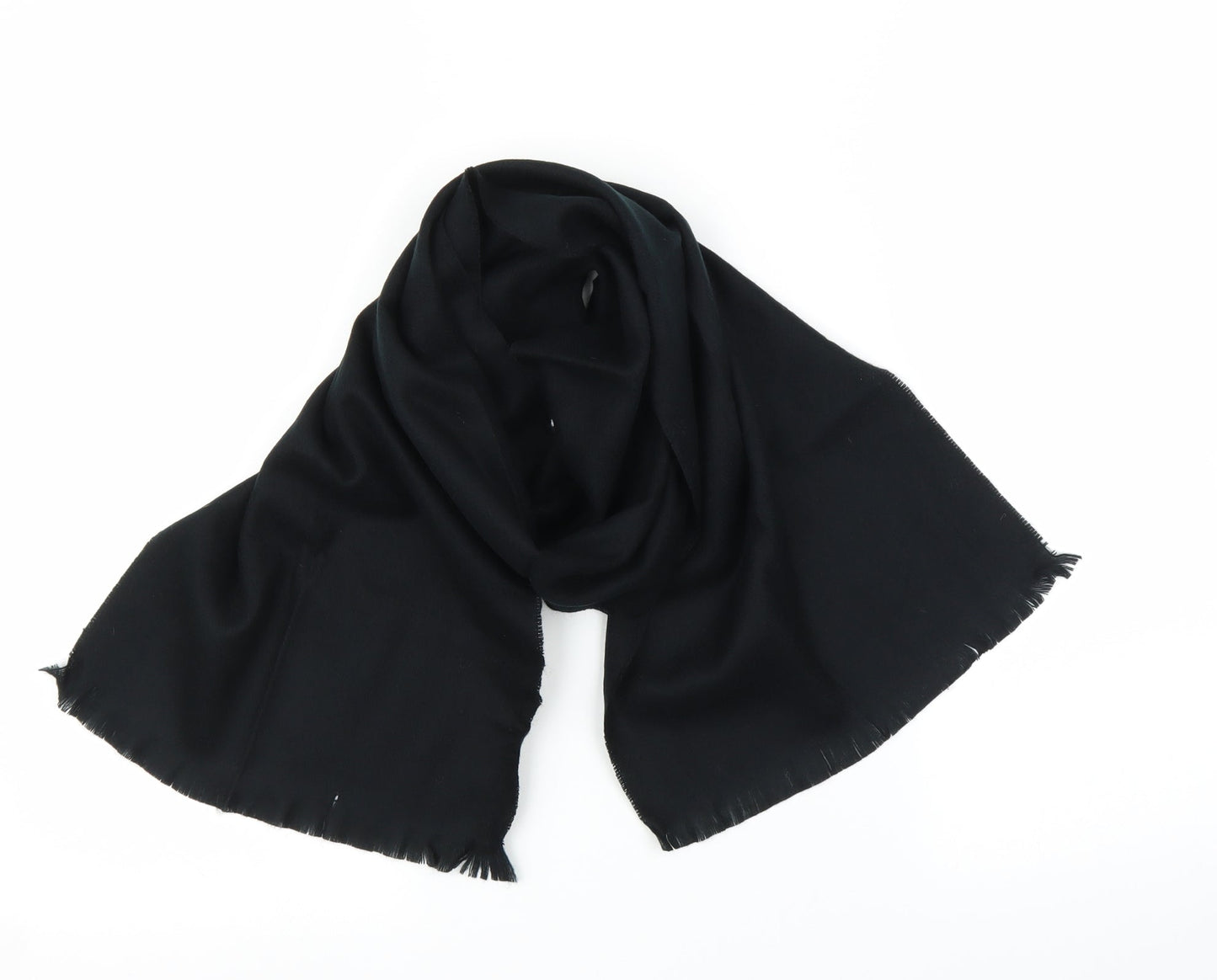 Preworn Womens Black Scarf