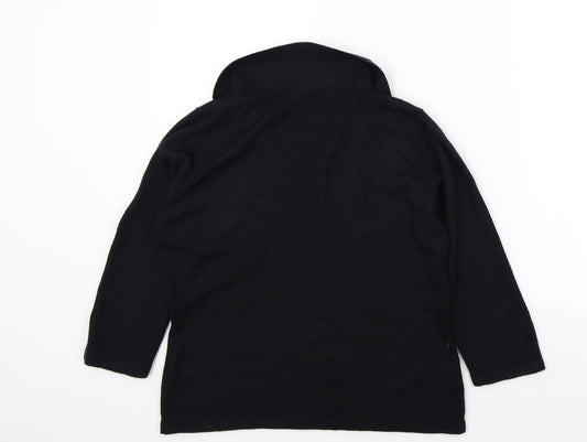 M&Co Womens Black Pullover Jumper Size L