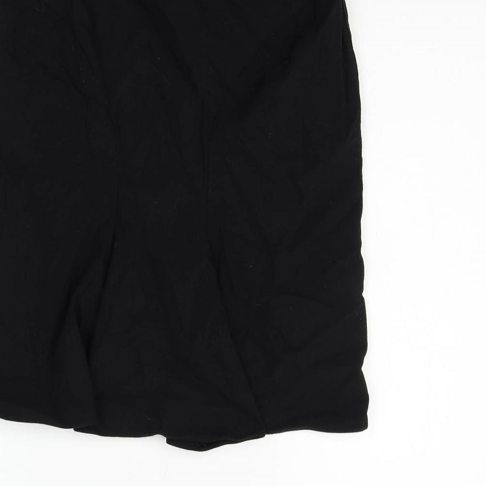 ARMANI code Womens Black Flare Skirt Size 14