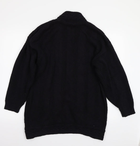 Soft wear Womens Black Pullover Jumper Size S