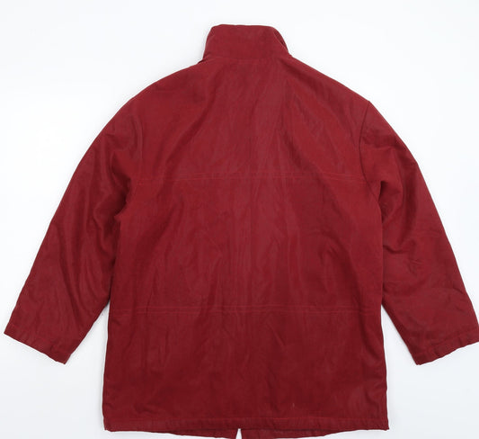 Preworn Womens Red Jacket Size 14