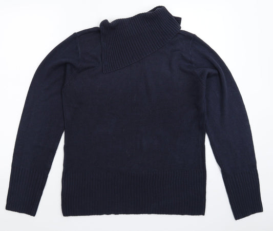 Store Twenty One Womens Blue Knit Pullover Jumper Size 18