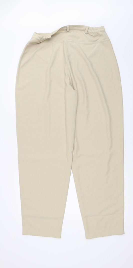 Daxon Womens Ivory Trousers Size 18 L20 in