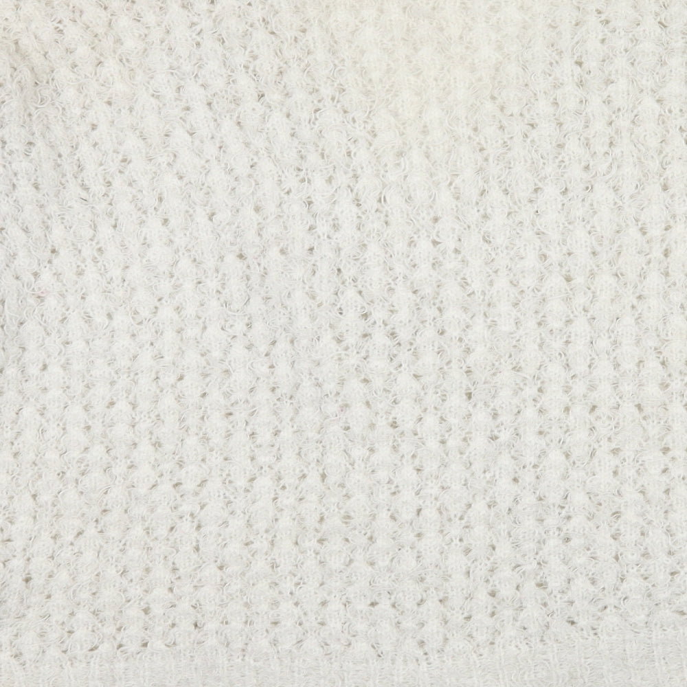 Select Womens Ivory Knit Cardigan Jumper Size 12