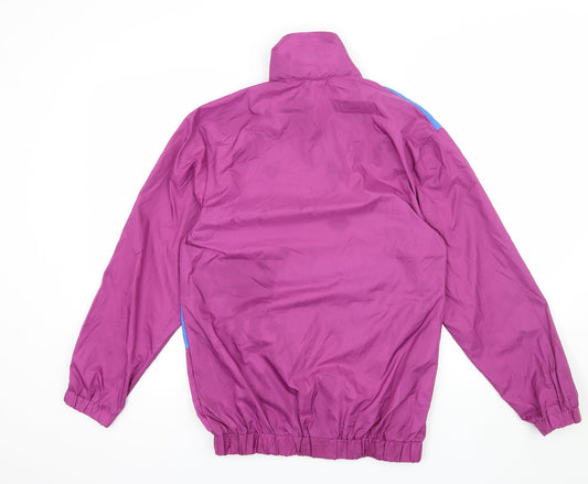 Preworn Womens Purple Striped Pullover Sweatshirt Size S