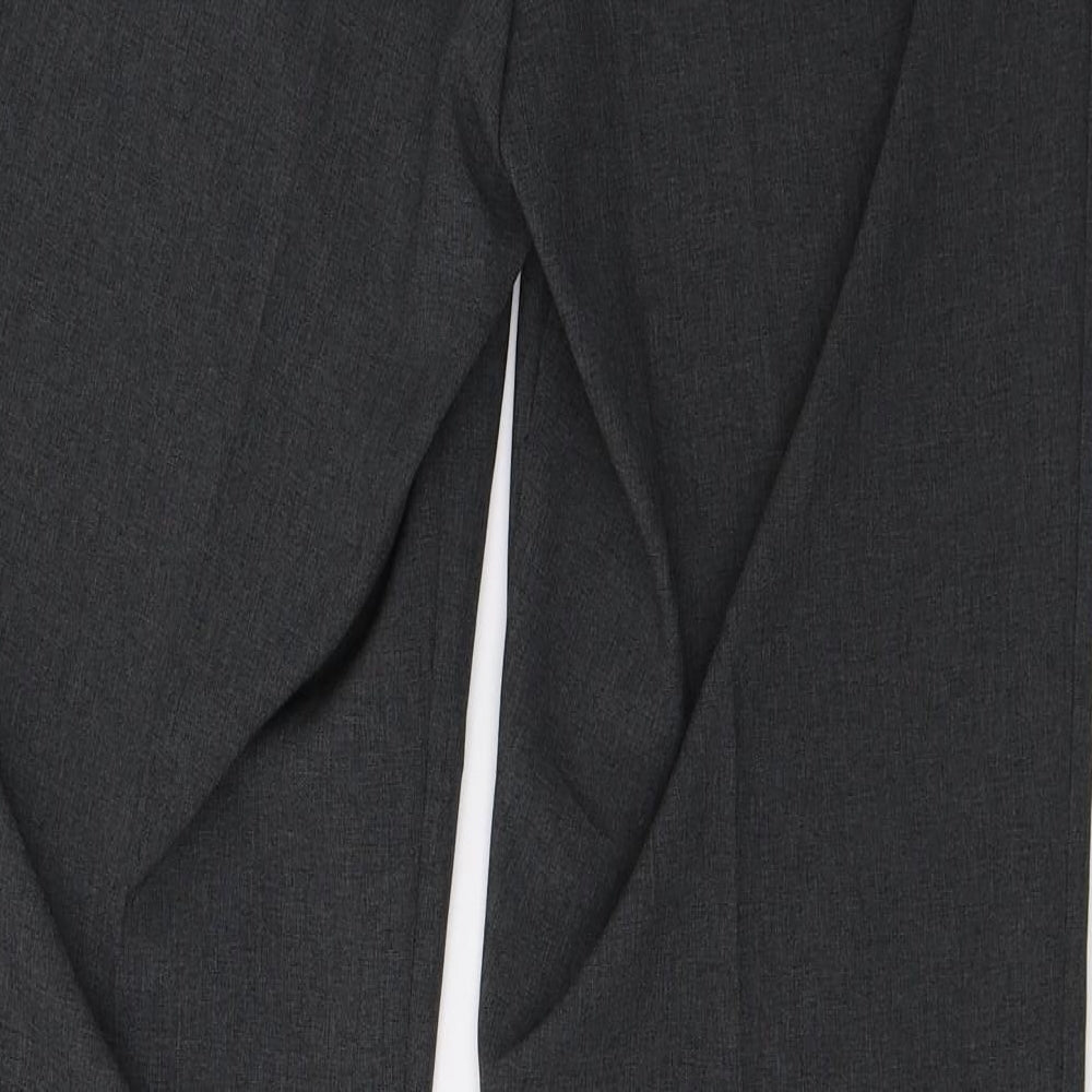 Papaya Womens Grey Trousers Size 8 L29 in
