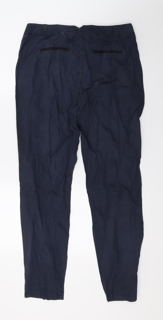 NEXT Womens Blue Trousers Size 12 L29 in