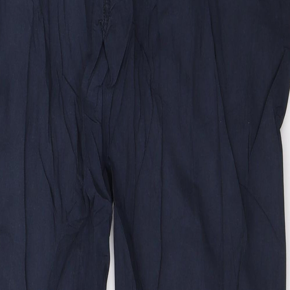 NEXT Womens Blue Trousers Size 12 L29 in