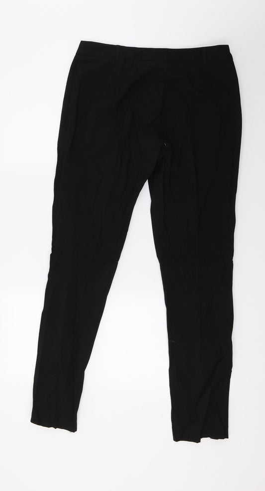 More Uk Womens Black Trousers Size 32 in L30 in