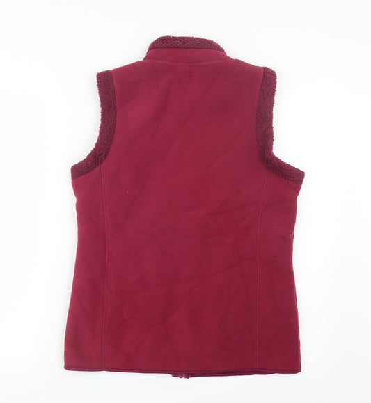 Crane Womens Pink Gilet Jacket Size 8