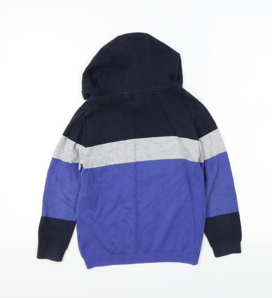 NEXT Boys Blue Pullover Hoodie Size 6 Years