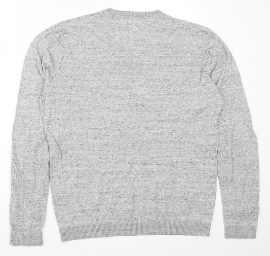 ASOS Mens Grey Pullover Jumper Size M