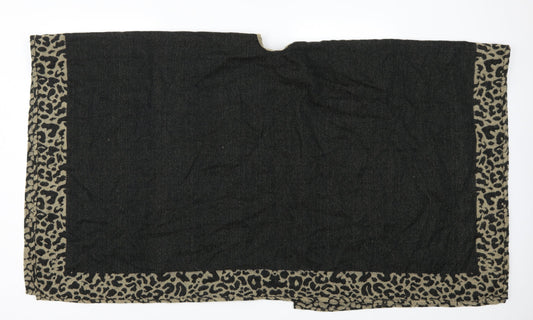 Preworn Womens Brown Animal Print Shrug Jumper One Size