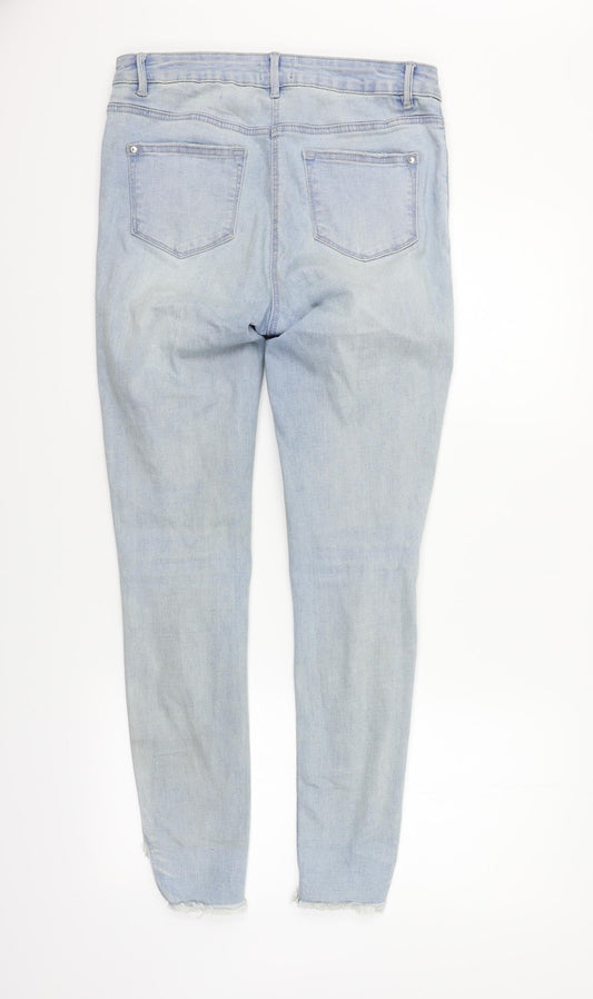 / Denim Womens Blue Skinny Jeans Size 12 L27 in