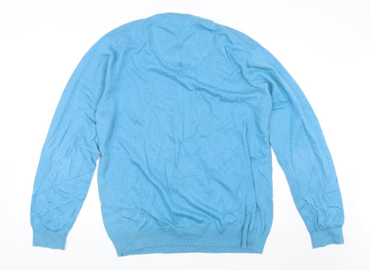 SW England Mens Blue Pullover Jumper Size XL