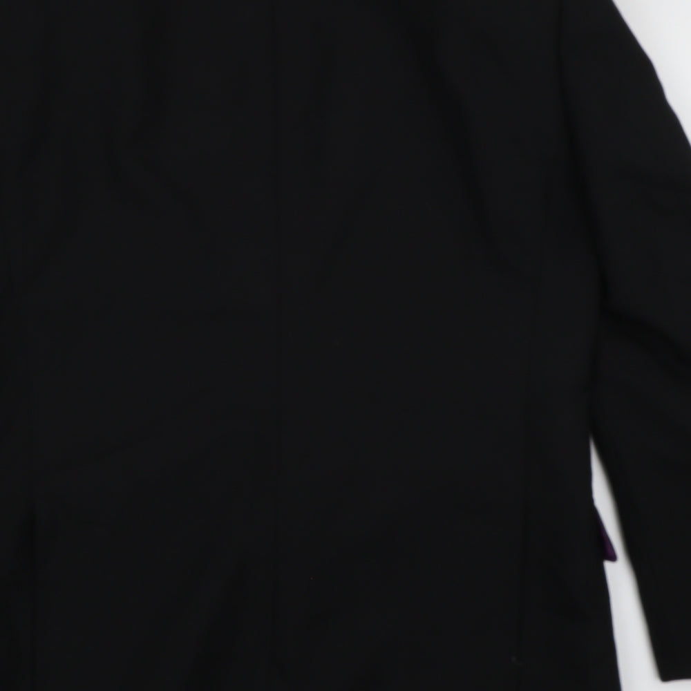 Charlton Gray Mens Black Blazer Size 36