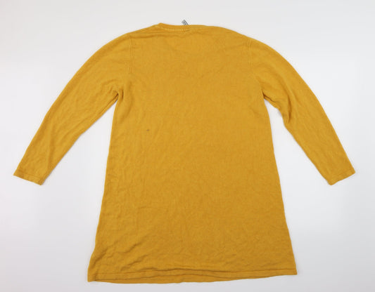 intuition Womens Yellow Pullover Jumper Size 20