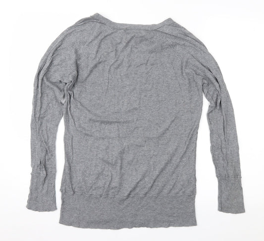 Karen Cole Womens Grey Pullover Jumper Size M
