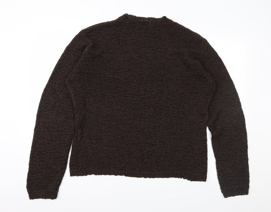 Sand Womens Brown Pullover Jumper Size L