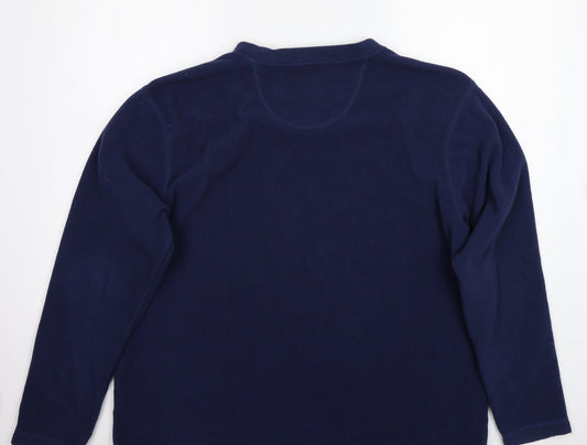Brooker Womens Blue Pullover Jumper Size 2XL