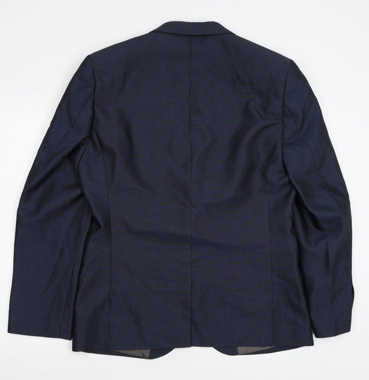 NEXT Mens Blue Jacket Suit Jacket