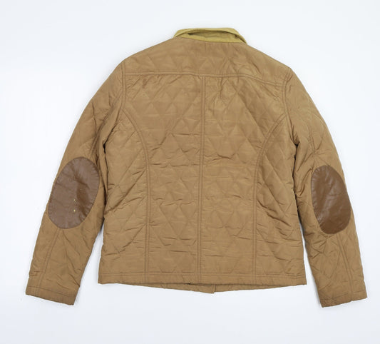 PARISIAN SIGNATURE Womens Brown Jacket Coat Size 12