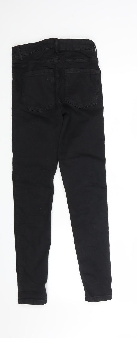 Sinsay Womens Black Denim Skinny Jeans Size 4 L26 in