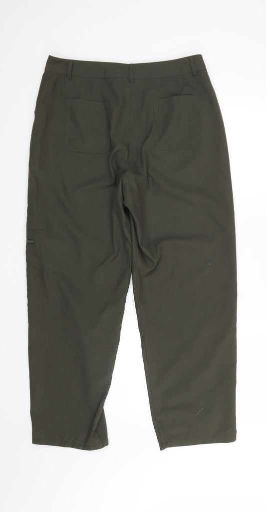 Dvo Womens Green Trousers Size 16 L25 in