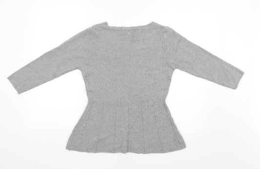 NEXT Womens Grey Jumper Dress Size 12