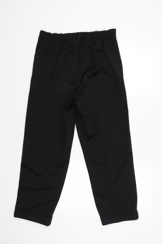 BM Womens Black Trousers Size 10 L24 in