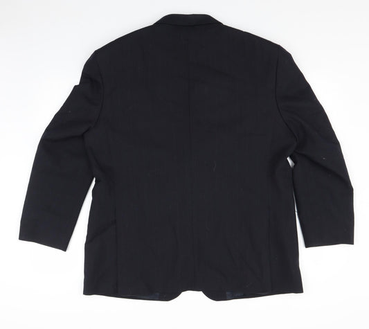 Brook Taverner Mens Blue Jacket Suit Jacket Size 44