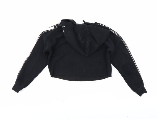 newlook Girls Black Pullover Hoodie Size 9 Years