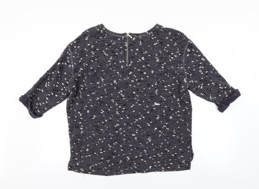 made for me Womens Blue Pullover Jumper Size 16
