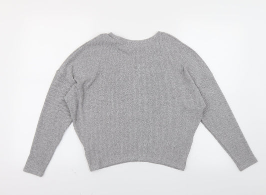 newlook Girls Grey Tunic T-Shirt Size 12-13 Years