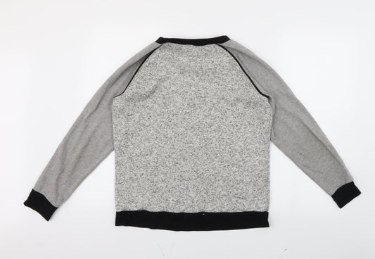 clara Womens Grey Pullover Jumper Size 10