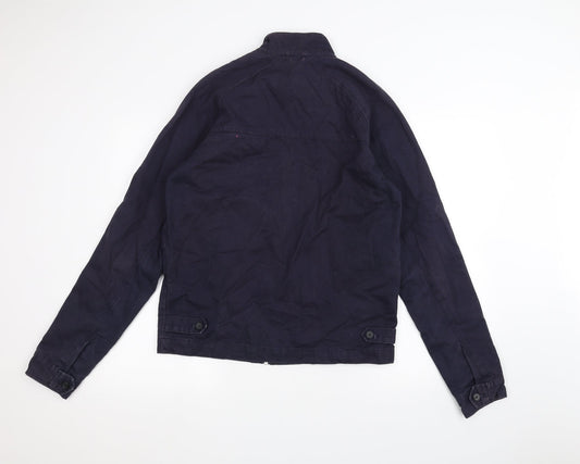Back view of ASOS men’s blue jacket, size S