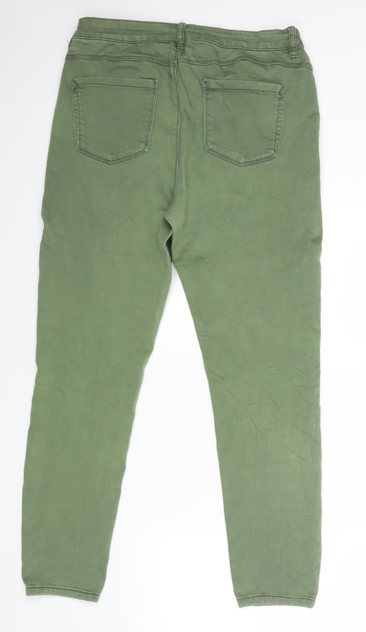Dunes Store Womens Green Snow Pants Trousers Size 16 L26 in