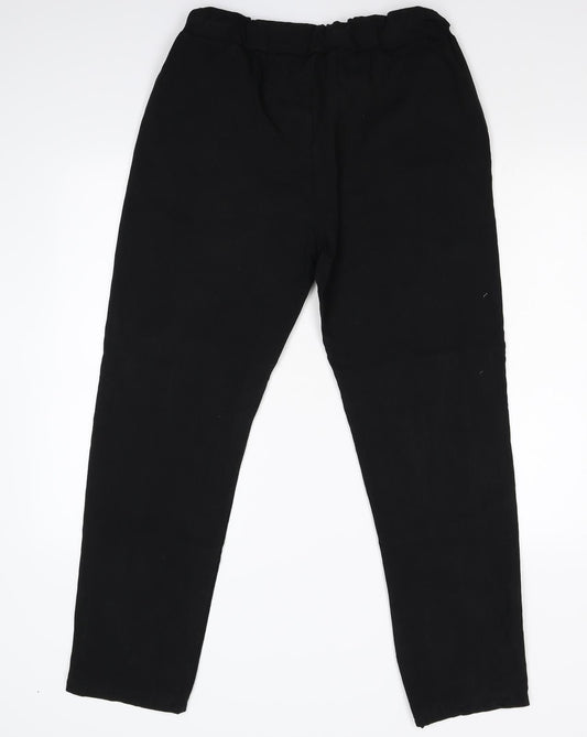 Preworn Womens Black Denim Skinny Jeans Size M L28 in