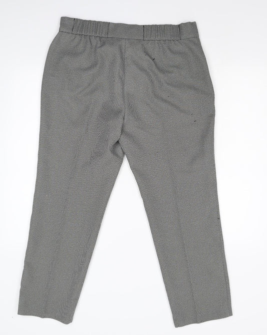 Classic Womens Multicoloured Trousers Size 14 L26 in