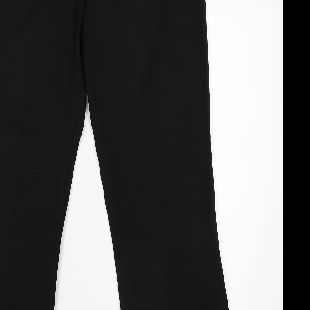 NEXT Womens Black Trousers Size 10 L29 in