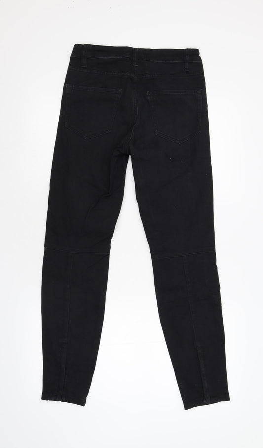 LOGG Womens Black Denim Skinny Jeans Size 36 L28 in