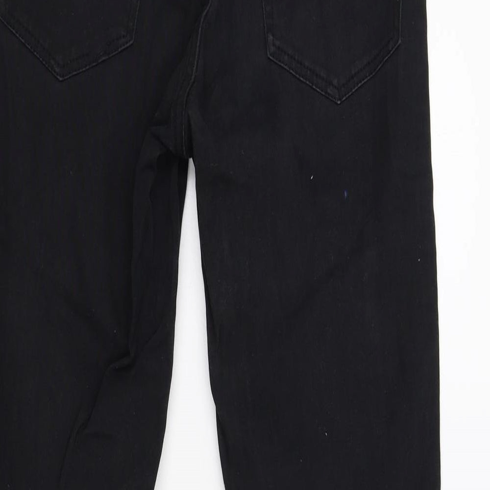 LOGG Womens Black Denim Skinny Jeans Size 36 L28 in