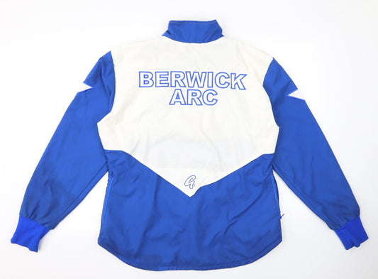 berwick arc Womens Blue Windbreaker Coat Size L