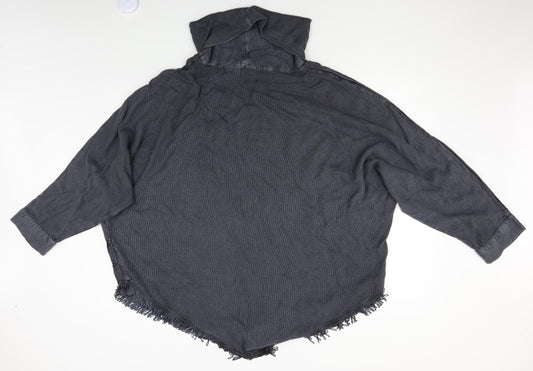 clubhouze Womens Grey Pullover Jumper One Size