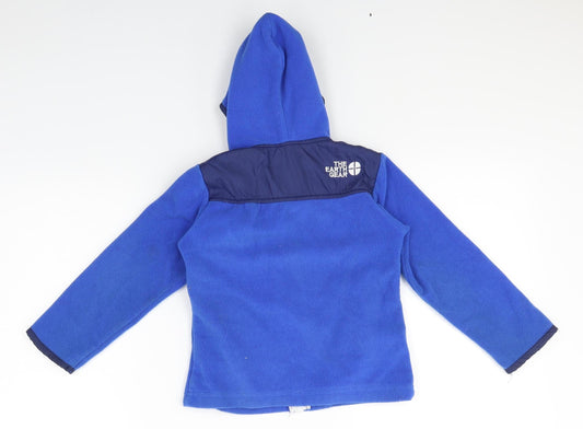 THE EARTH GEAR Boys Blue Basic Coat Coat Size 2 Years
