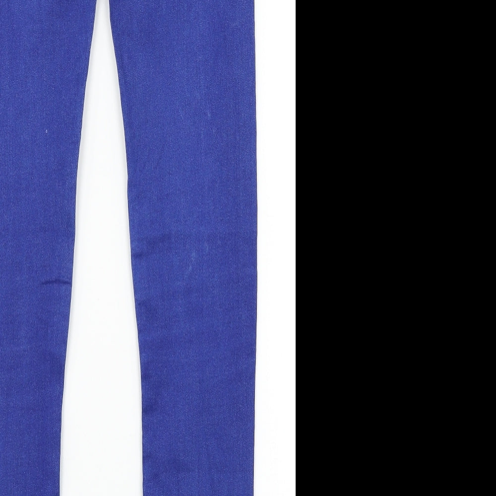 Denim Co Womens Blue Denim Jegging Jeans Size 6 L28 in